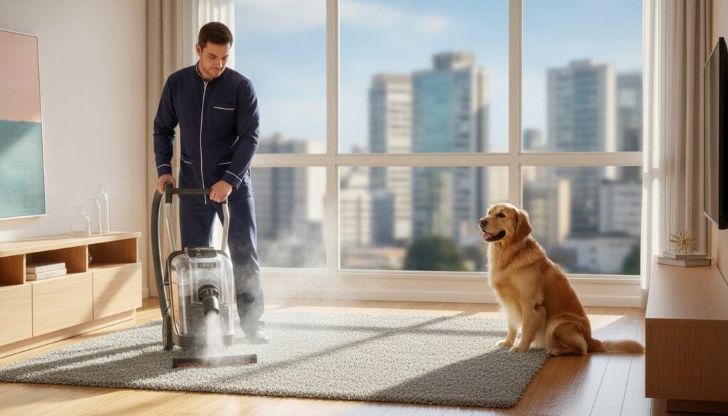 Como Tirar Cheiro de Xixi de Cachorro do Tapete: Guia Profissional 2026